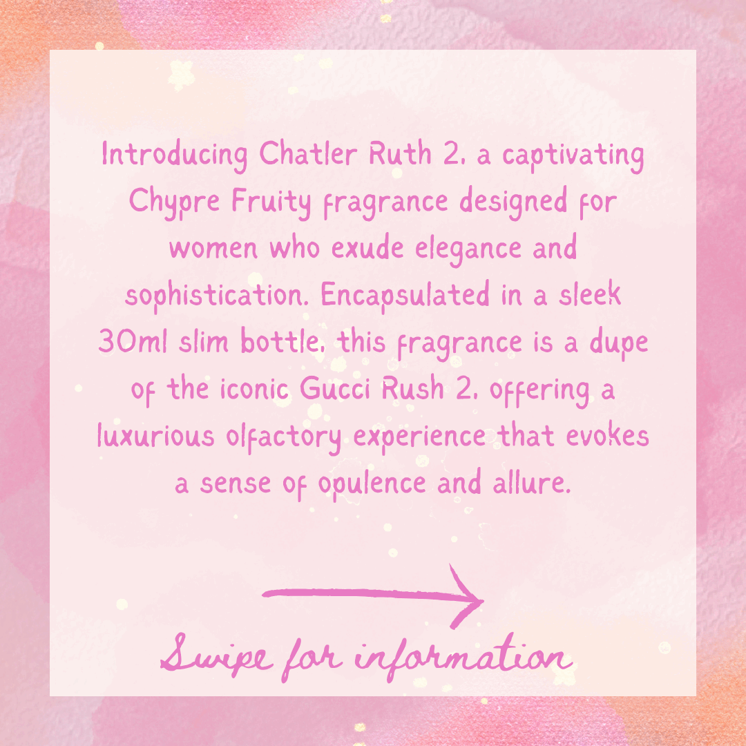 Chatler RUTH 2 Perfume Dupe 30ml