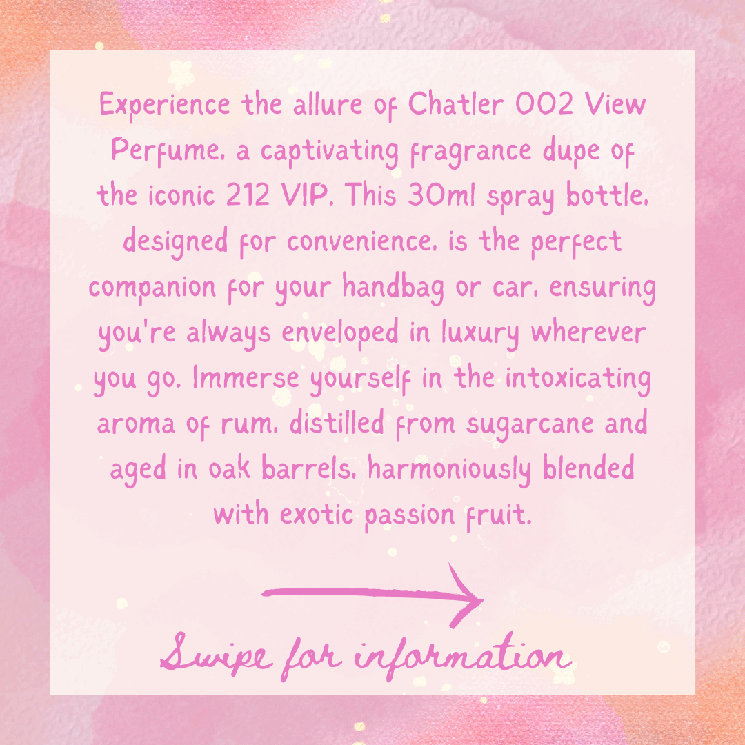 Chatler 002 VIEW Perfume Dupe 30ml