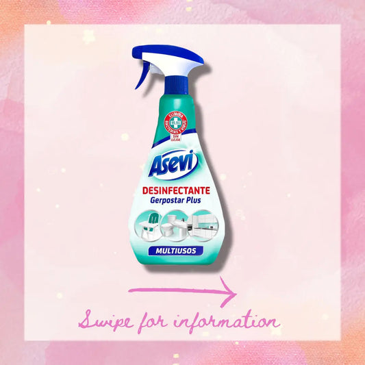 Asevi Disinfectant Spray Multiuse Spanish Clean - Spanish Cleaning Products