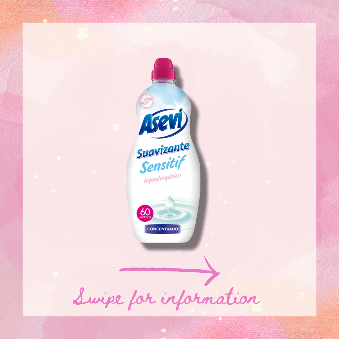 Asevi SENSETIVE Fabric Softener 60 wash Spanish Clean - Spanish Cleaning Products