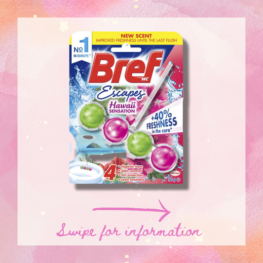 Bref  Power Active HAWAII SENSATIONS Rim Block Spanish Clean - Spanish Cleaning Products