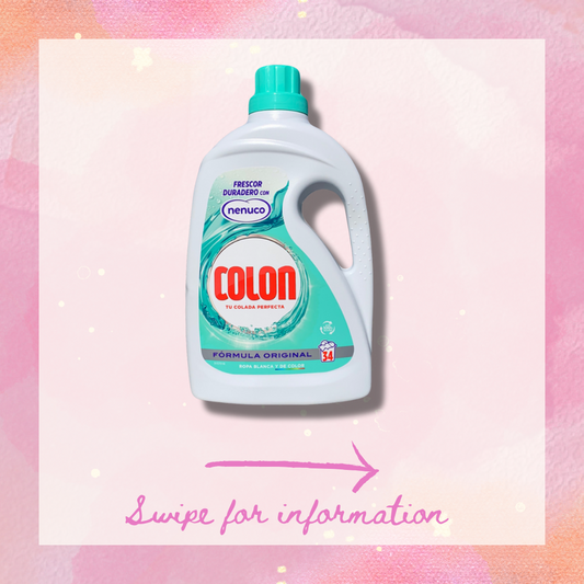 Colon NENUCO Laundry Detergent 1.7L Spanish Clean - Spanish Cleaning Products