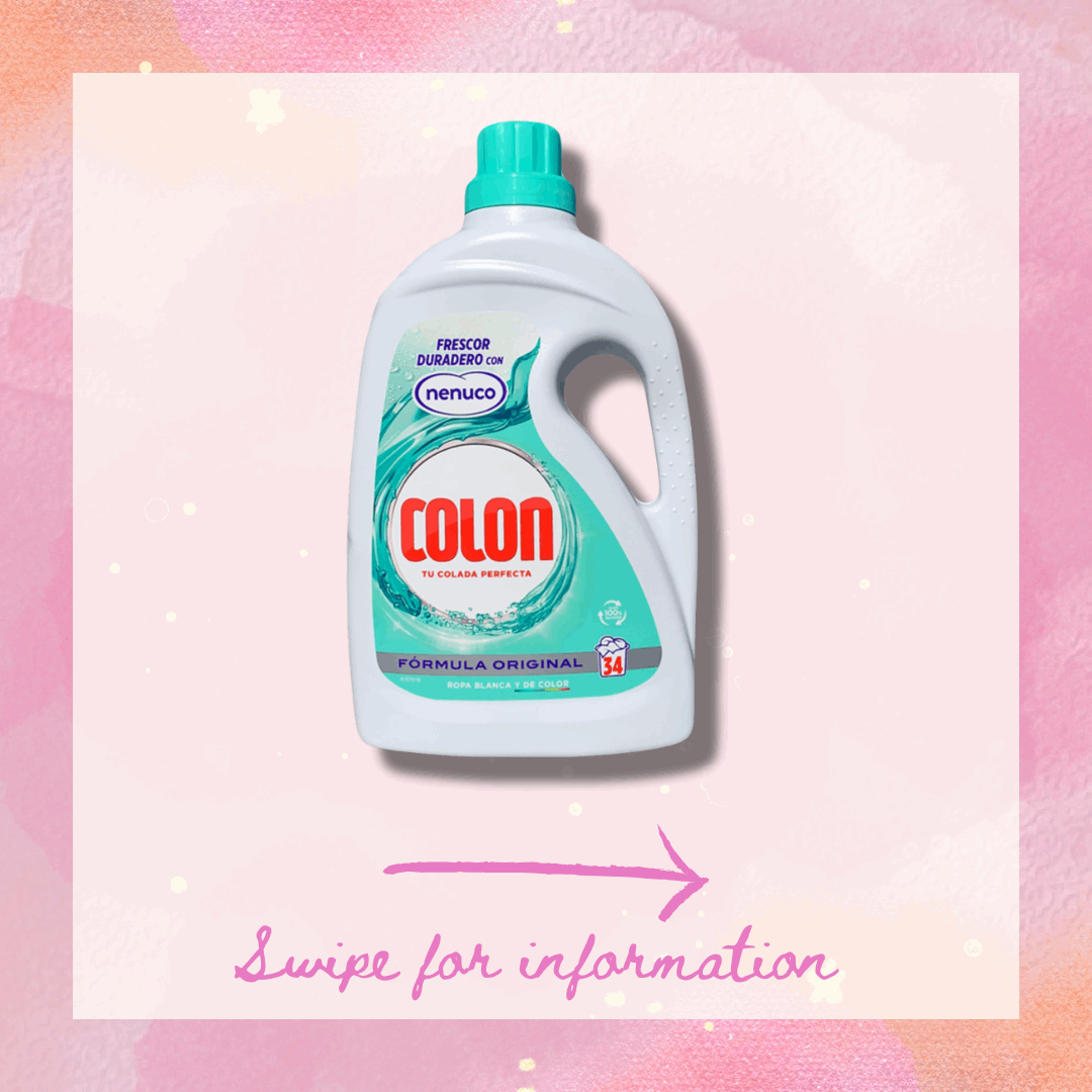 Colon NENUCO Laundry Detergent 1.7L Spanish Clean - Spanish Cleaning Products