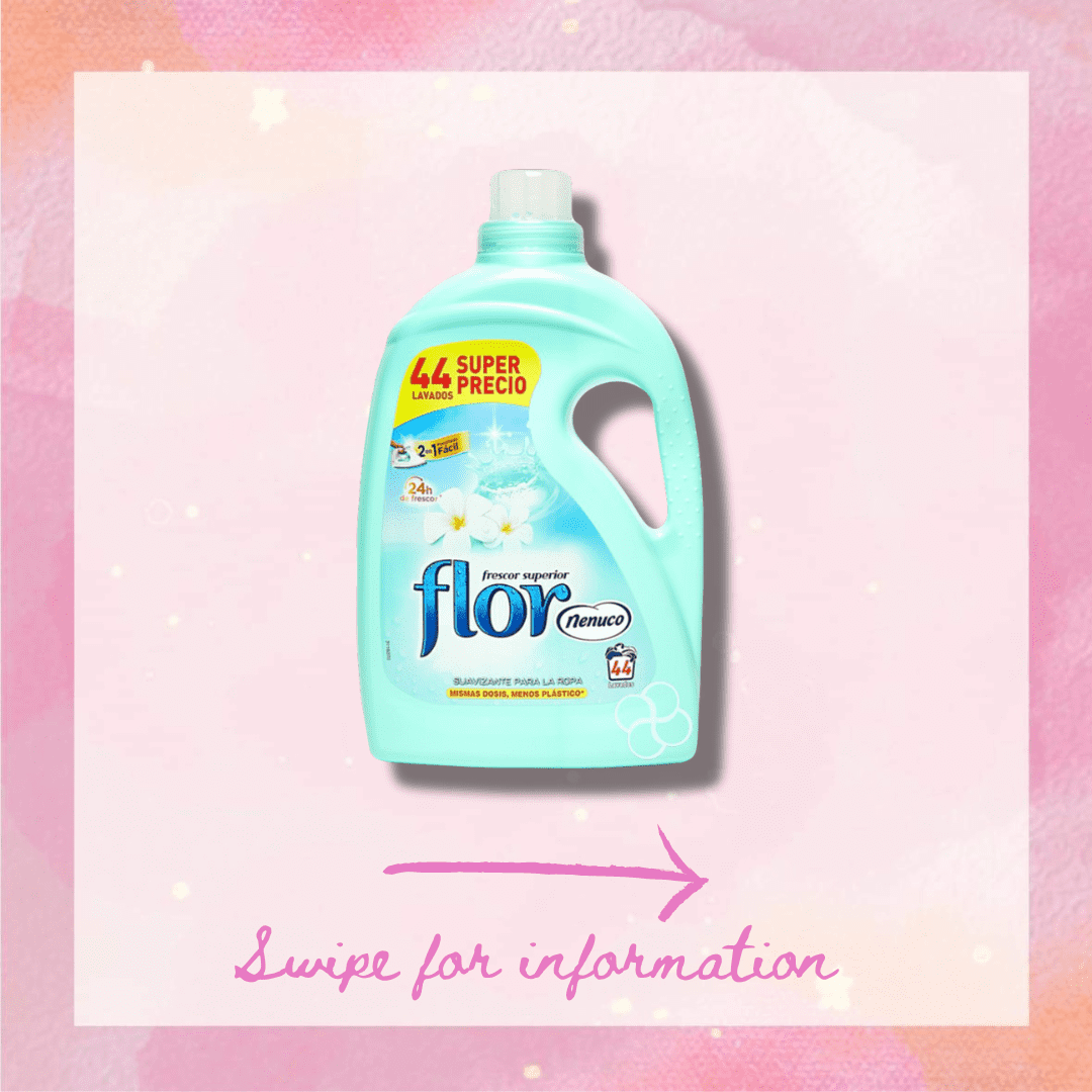 Flor NENUCO Fabric Softener 2L Spanish Clean - Spanish Cleaning Products
