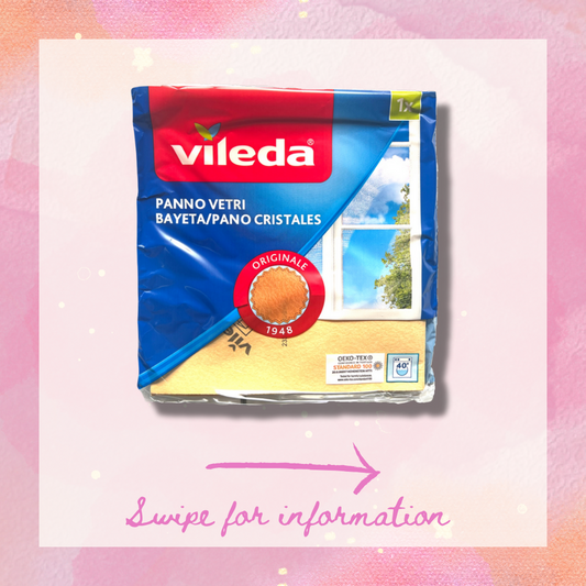 Vileda Original Glass Cleaning Cloth Spanish Clean - Spanish Cleaning Products