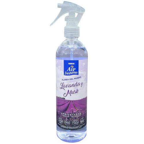 Romar LAVENDER & MUSK Air & Fabric Spray 400ml